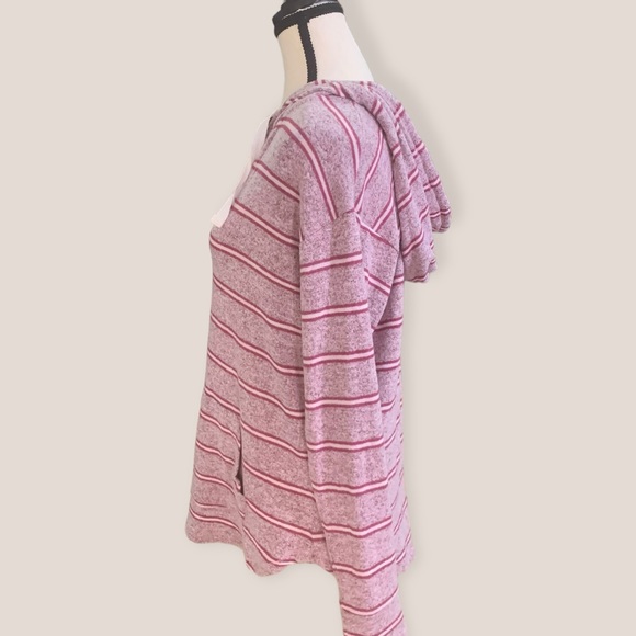 Market & Spruce Kallon Brushed Knit Hoodie Small - Picture 6 of 7